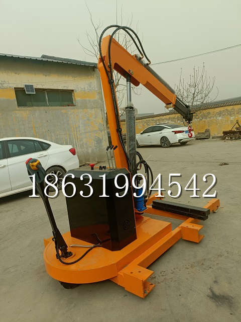 藁城区自卸车厢随车吊 自制轮式四不像起重机 四驱平板吊 5吨 贵盛